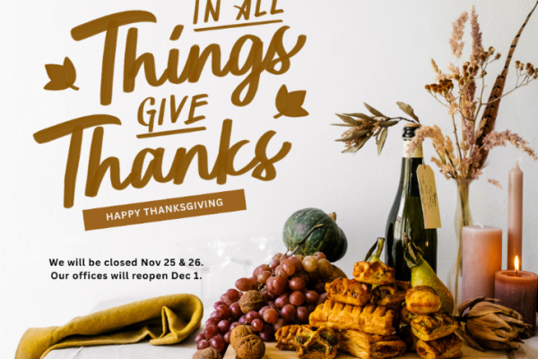 Happy Thanksgiving!
